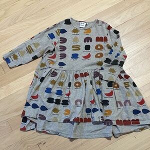 Beau loves  Multicolor Patterned Kids Dress